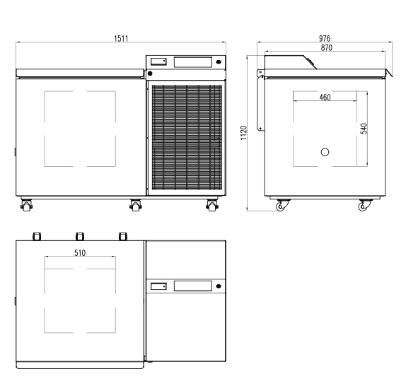 -164℃ Cryogenic Freezer Ultra Deep Freezer and laboratory freezerDW-ZW128