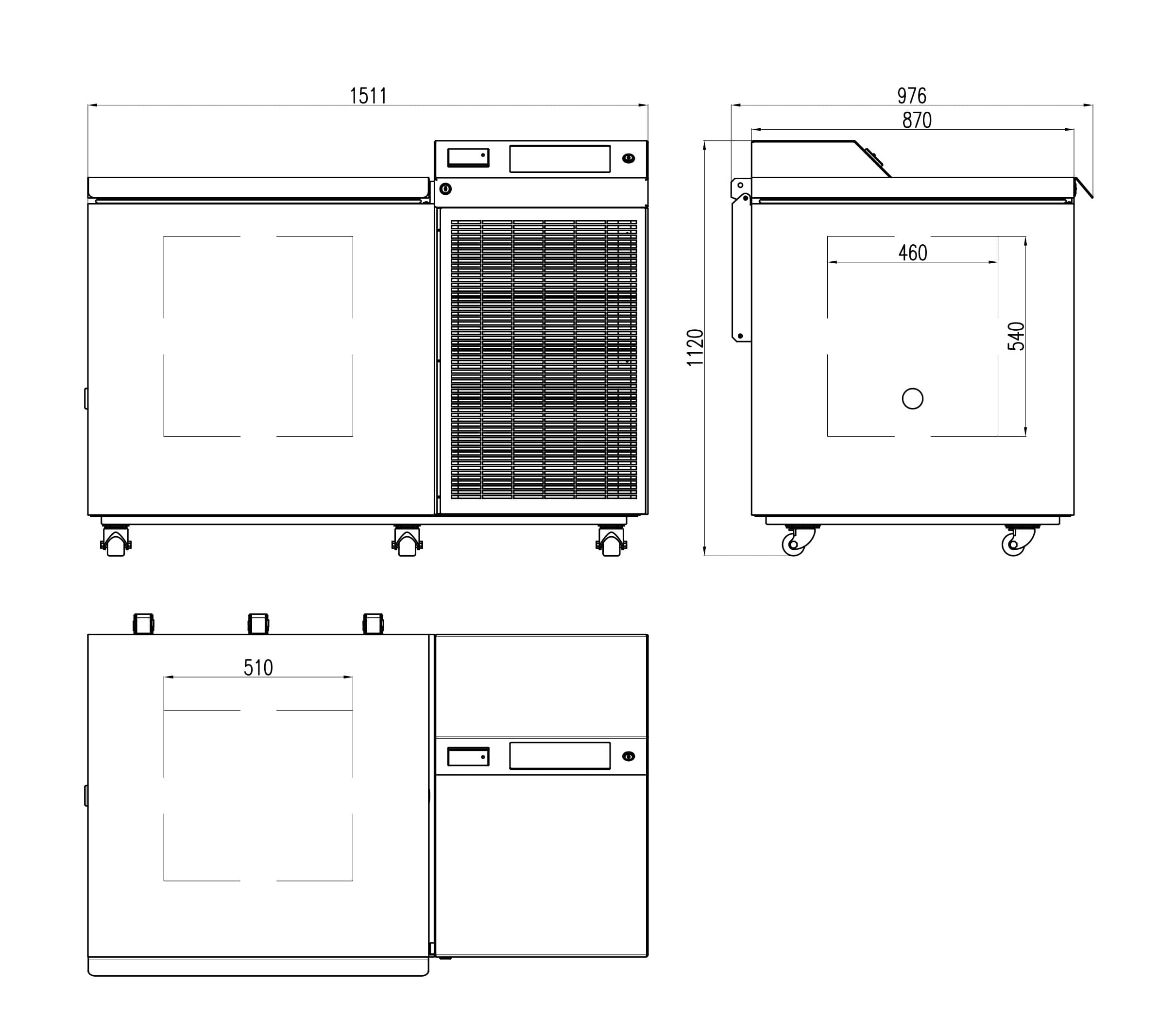 -150℃ Cryogenic Freezer Ultra Deep Freezer