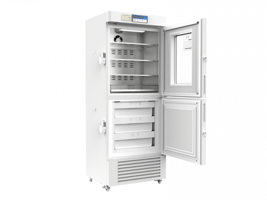 refrigerator and freezer combination
