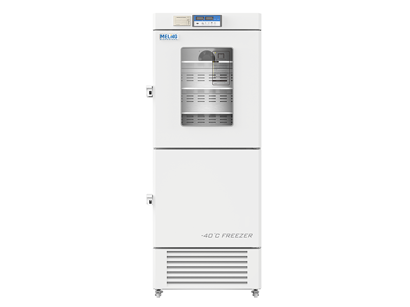 combined refrigerator and freezer