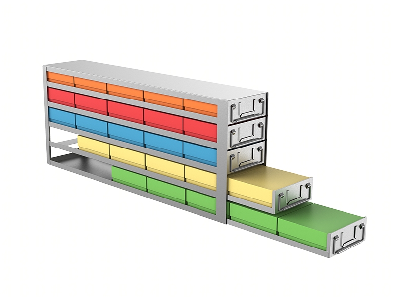 Meling biomedical freezer racks