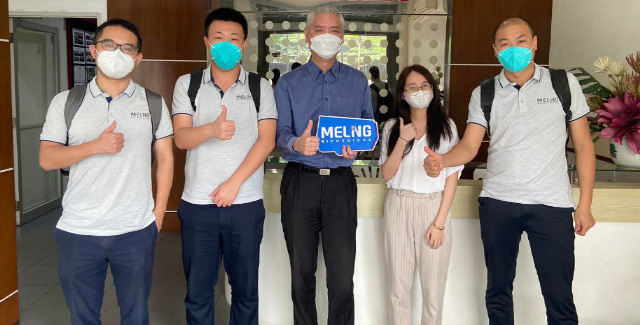Meling Biomedical Team Visited Jakarta