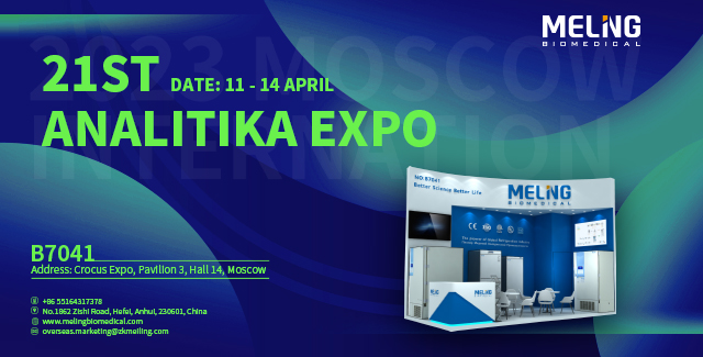 Meling Biomedical will present popular freezers in Analitika Expo