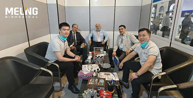 Meling Biomedical Visited Iran Pharma