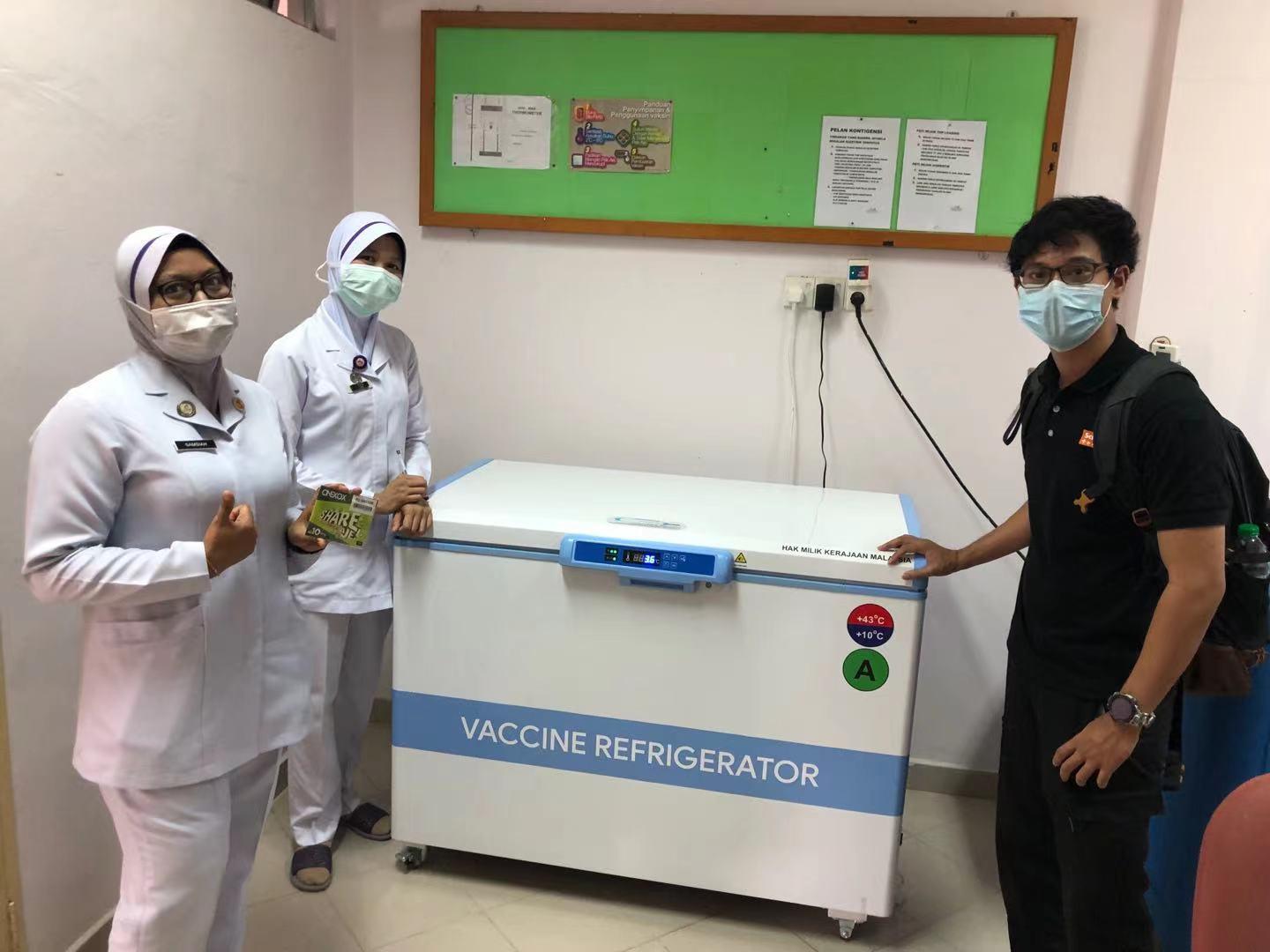 Meling Ice Lined Refrigerator Assists Malaysia’s Vaccination