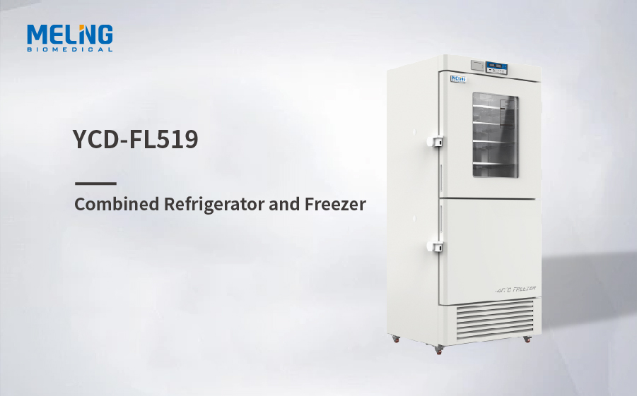 2~8℃/-10~-40℃ Combined refrigerator and freezer YCD FL519