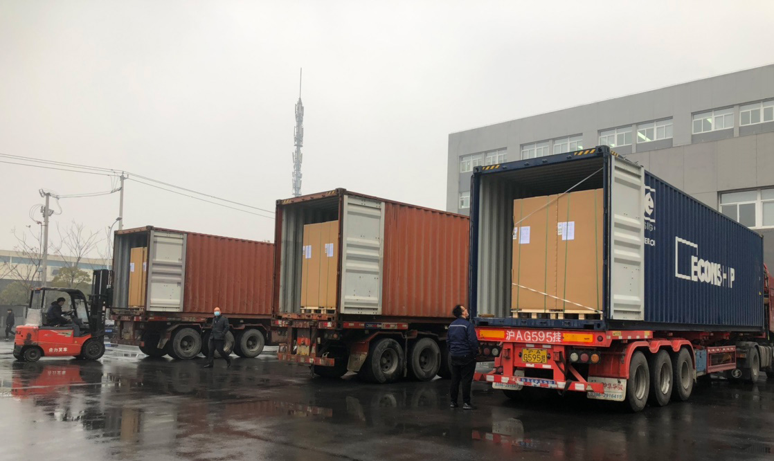 90 units of Meling pharmacy refrigerators were shipped out for vaccine storage in Inida